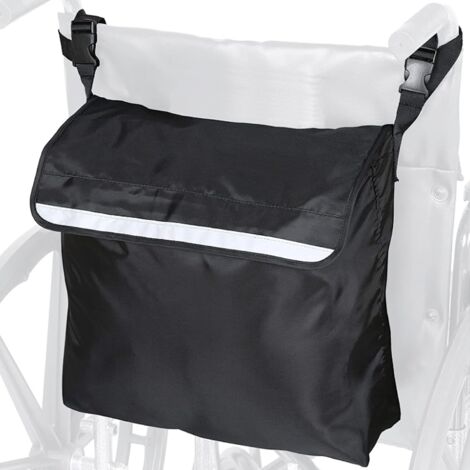 Sac à dos pour fauteuil roulant multifonction universel pour fauteuil roulant sac d'accessoires pour (1/5)