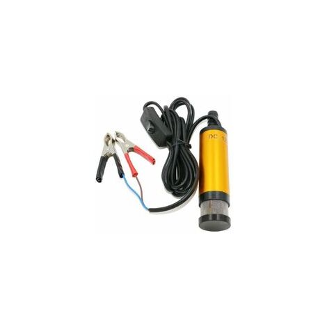 or-Pompe submersible 12V pour le pompage de l'eau de gasoil 38mm pompe de transfert de carburant diesel d'huile d'eau Pompe submersible électrique de pompe à essence de CC de pompe diesel (1/5)