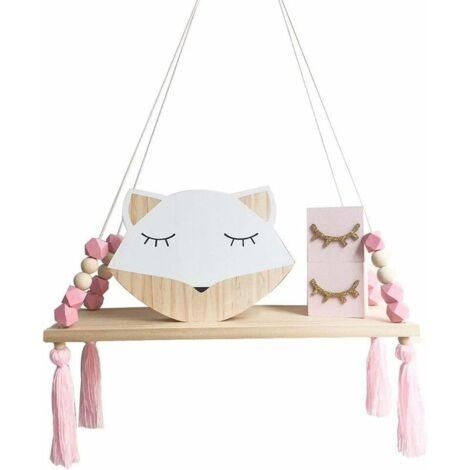 étagère murale nordique étagère murale nordique de rangement pour salon, chambre à coucher, bureau ou cuisine-rouge (1/5)