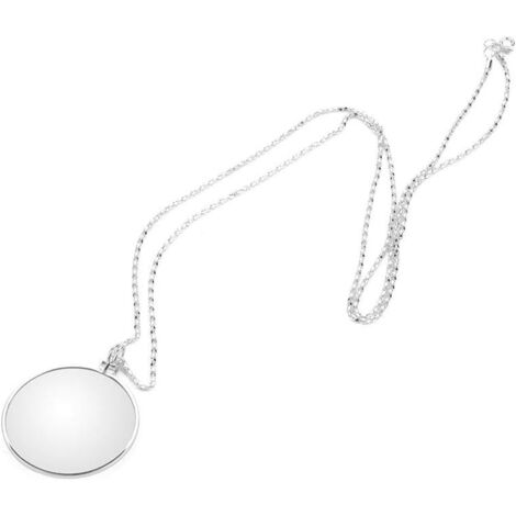 SURENHAP Loupe Collier Loupe 5X, Collier De Lentille Monocle, Loupe (or