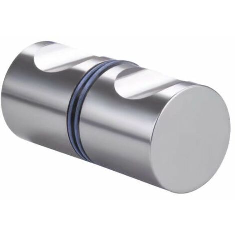 Bouton de poignée de poignée en alliage chromé en aluminium pour la salle de bain de salle de bain douche (1/5)