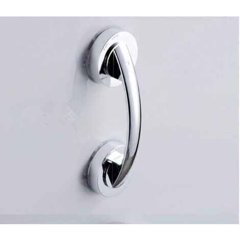 Poignée de Ventouse Super Power, Poignée d'aide Grip Extracteur de Main Courante pour la Salle de Bains, Douche, Cabinet, Mini réfrigérateur (Argent) (1/5)