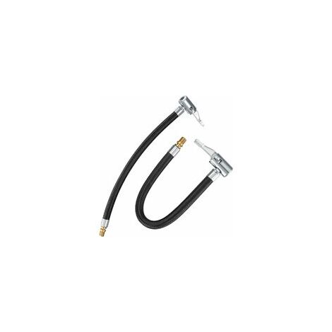 2 pcs Tuyau Pompe Gonflage Pneu, 35 Gonfleur de Valve Tube Pompe à Vélo Tuyau, Adaptateur de Valve de Pneu de Voiture, Tuyau en Caoutchouc d'air de Valve Voiture de Pneu (1/5)