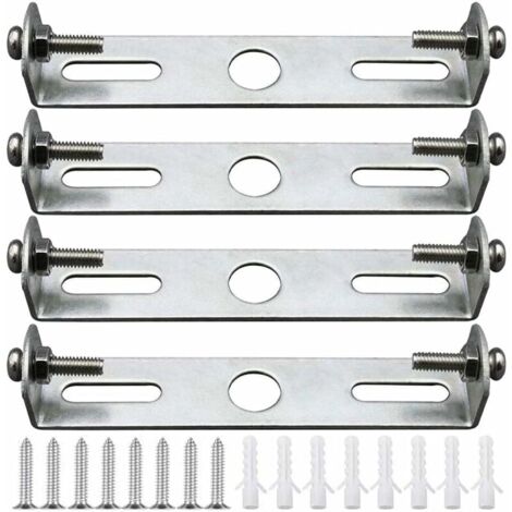 4 Pièces Support de Fixation pour Plafonnier 105mm Luminaire Suspendu Accessoires Lustre de Plafond Plafonnier Plaque de Base Plaques de Lampe de Plafond Supports de Plaque et Accessoires (1/5)