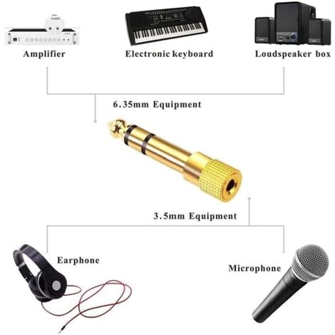 Adaptateur Jack 3 5 Vers 6 5 pas cher - Meilleures ofes sur le neuf et l'occasion Adaptateur Jack 3 5 Vers 6 5 pas cher - Meilleures ofes sur le neuf et l'occasion