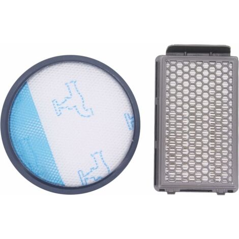 1 jeu Kit de Filtres HEPA pour Les Aspirateurs Rowenta RO3731EA, RO3753EA, RO3786EA, Moulinex, Tefal Compact Power Cyclonic, (Alternative à ZR005901) (1/5)