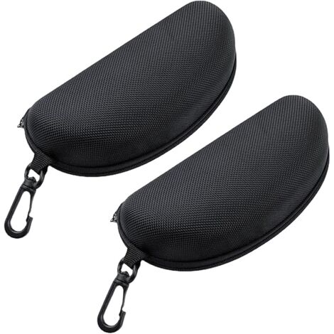 Étui à Lunettes Rigide VON LILIENFELD Motif Chat Noir - Robustecapitonné Velours, Avec Chiffon Microfibre Assorti, Dimensions 16x6,5x4,5 Cm, Cadeau élégant