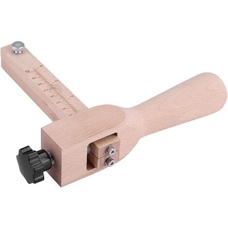 1pc Coupe-Sangle en Cuir, Outil de Coupe de Sangle en Cuir, 5 Lames pour Bricolage Artisanat Accessoires de Maroquinerie Fournitures de Maroquinerie pour Bricolage Travail du Cuir (1/4)