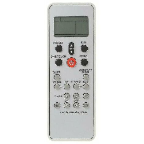 3 pièces Télécommande de climatiseur de remplacement pour Toshiba Wc-l03se Universal