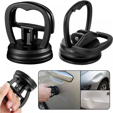 (diamètre:6cm)Lot de 2 outils de réparation de bosses de voiture, ventouse, poignée de levage pour voiture, poignée, carrelage, miroir, granit, démontage d'écran et objets en mouvement (1/5)