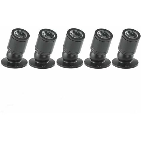 Mini Spot à LED Mini Spot Encastré Encastrable au Plafond 1W ,Downlight,Spot encastrable mur et plafond,5pcs (1/5)