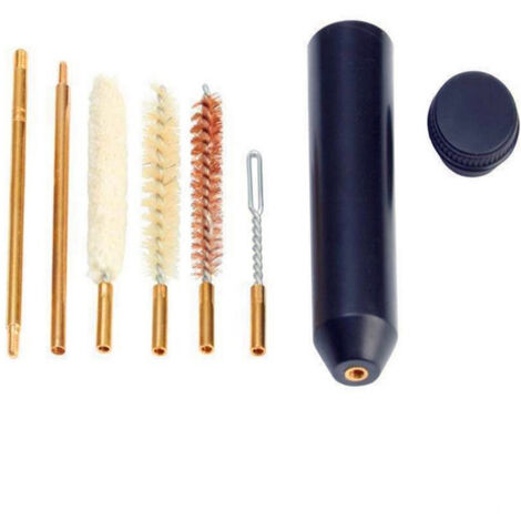 Kit de Nettoyage,kit de Nettoyage 38/357Cal 9Mm,kit de Nettoyage de Pistolet Brosse en Nylon pour Outils de Nettoyage de Pistolet Accessoires de Chasse