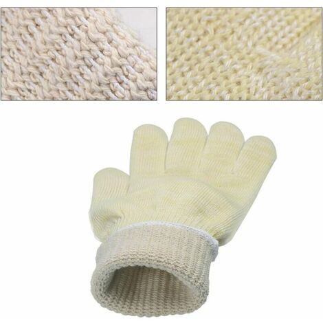 1 Paire Gants de Barbecue Gant Anti-Chaleur Taille Univers Grill - Gants de Cuisines Résiste Jusqu'à 500°C Gants de Four pour BBQ, Grillades, Cuisson au Four, Cheminée, Gants de Soudeur