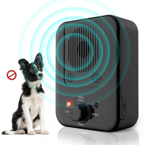 Dispositif anti-aboiements, dispositifs de contrôle des aboiements de chien, 3 niveaux de dissuasion des aboiements de chien à ultrasons