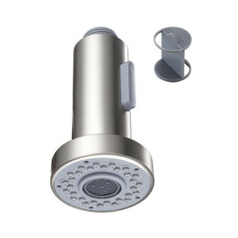 tréfilage Douchette pour Robinet Cuisine Douchette 2 Modes Tête Robinet Cuisine Douchette Remplacement Douchette pour Rétractable Mitigeur Cuisine,Chromé ,G1/2 (1/5)