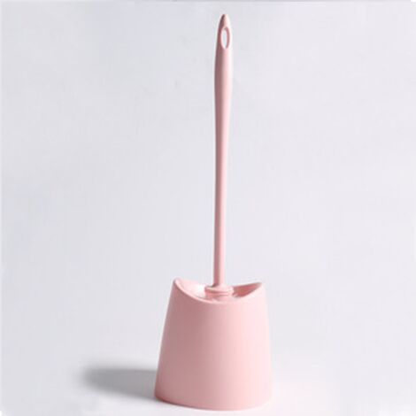 Brosse de toilette standard, matériau PP, brosse noire, sans BPA, rose, taille 41,512 cm (1/5)
