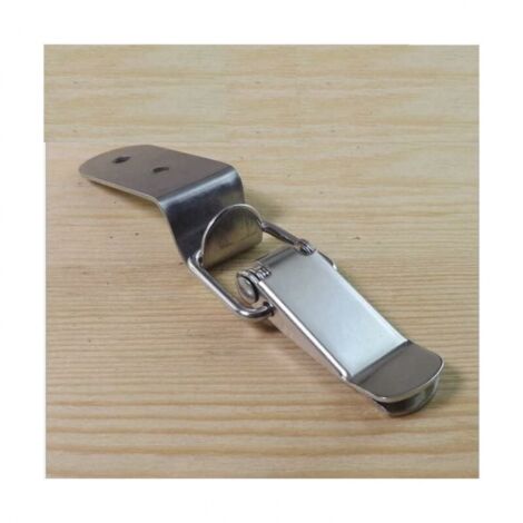 8PCS Fermeture à bascule,Fermeture a Levier Fermeture à Ressort Loquet Bascule en Acier Inoxydable Pour Coffre à Outils,Levier de verrouillage,Tiroir,boîte à outils, placard, armoire, boîte (8PCS)