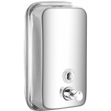 phe Distributeur de Savon Liquide Mural pour Salle de Bains et Cuisine Poli 500ml (1/4)