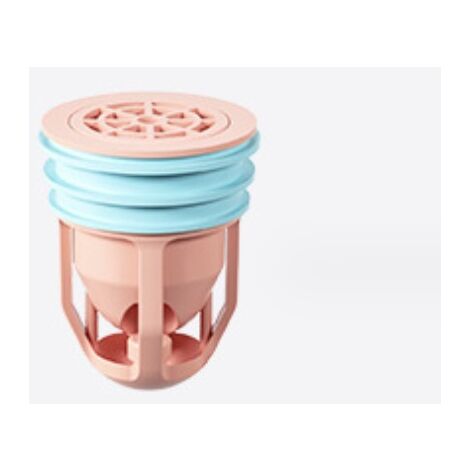 rose Déodorant Sol Drain Noyau Silicone Douche Bouchon De Vidange Anti-insectes Anti-odeur Piège À Cheveux Plug Piège Cuisine Salle De Bains Toilette Égout 01 (1/5)