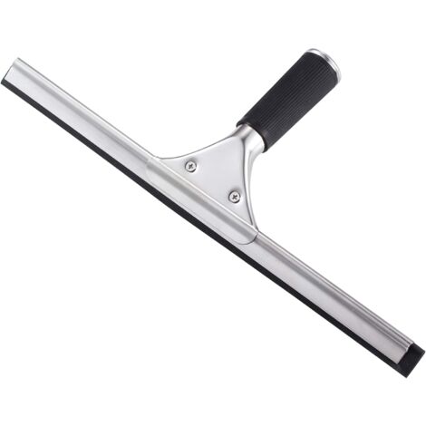Raclette à vitres en Acier Inoxydable avec Lame de 45 cm