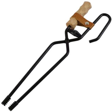 2025 Suitable Firewood Tongs, 40cm Heavy Duty Firewood Tongs Fireplace - View #3