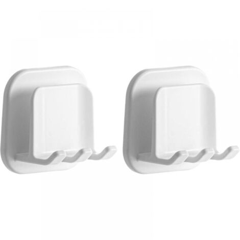 (2pcs) Toothbrush Holder, Electric Toothbrush Holder, Self-Adhesive Wall Mounted Toothbrush Holder, Electric Toothbrush Holder Waterproof Toothbrush Storage Bathroom Accessory (1/5)