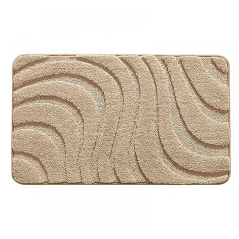 Bath Mat 40 x 60 cm, Microfiber Bathroom Mat, Non-Slip Bath Mat, Extra Absorbent, Soft Bathroom Mat (1/5)