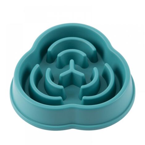 Anti-Glutton Bowl, Meals for Dogs, 600 ML, Slow Digestion, Dishwasher Safe, Green (1/5)