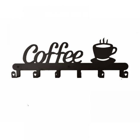 Coffee Mug Holder A Wall, Bar Sign, Coffee Mug Holder, Mug Hook Coffee Sign, Coffee Mug Holder (1/5)