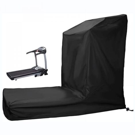 Black（16576140cm）Waterproof Dustproof Treadmill Cover with Zipper - Oxford Fabric - for Outdoor and Indoor (1/5)