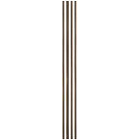 Smart Tiles Smart Edge Ambra - bande adhésive finition marron x4 - 45.72 x 0.68 cm