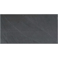 Smart Tiles Blok Ardoise - crédence adhésive noir gris x2 XL - 57.3 x 29.41 cm
