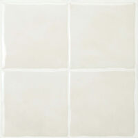 Smart Tiles Zellige Oia - zellige adhésif beige gris x4 - 22.86 x 22.86 cm
