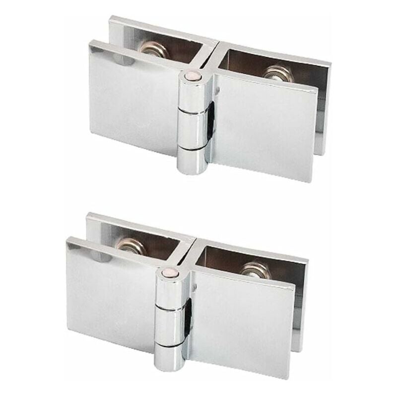 30 Stück Transparente Glastür-Halteklammern Mit Schrauben | 13 Mm Durchmesser Für 3-4 Mm Glas