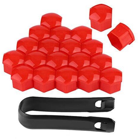 Radnaben-Schraubenabdeckungen 19mm - 20 Stück Silikon Schutzkappen In Verschiedenen Farben