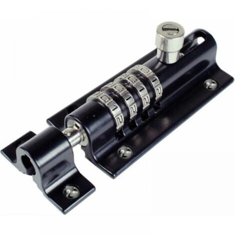 Schieberiegel Mit Zahlenkombination 4-stellig - Schlüssellos