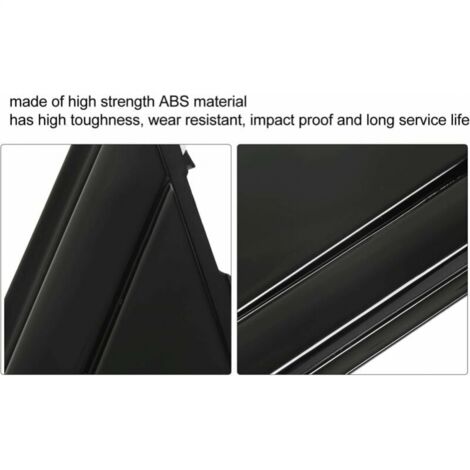 Deurspiegel Vlag Cover, 1SH17KX7AA, 1SH16KX7AA Links Rechts Auto Spiegel Driehoek Trim Molding, Duurzame Accessoires Decoratieve Molding Vervanging voor 500 2012-2017 (Stijl van