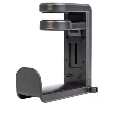 Kopfhörerständer, verstellbarer Kopfhörerhalter, Kopfhörerhalter für Schreibtisch, universeller Kopfhörerhalter, Gaming-Kopfhörerhalter, mit 360° Drehung und Kabelklemme für Tische, Regale