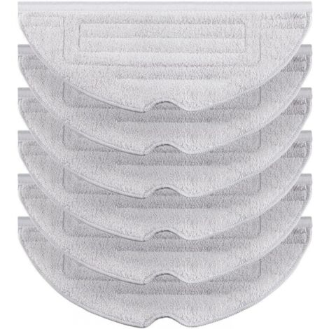 6 Stück Mopptuch für Roborock S7 Pro Ultra S7 MaxV Ultra S7 Plus S7 Max Ersatzteile Zubehör für Roborock S7 T7s T7s Plus Roboterstaubsauger (1/5)
