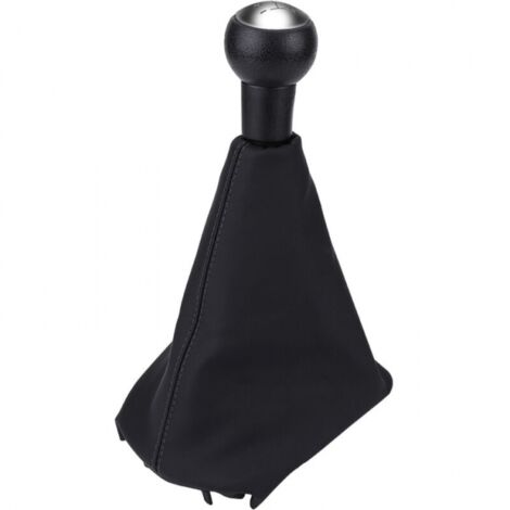 Schaltknüppel Für Peugeot 207/307 & Citroen C3 - 5-Gang PU-Leder Schaltknauf Mit Manschette