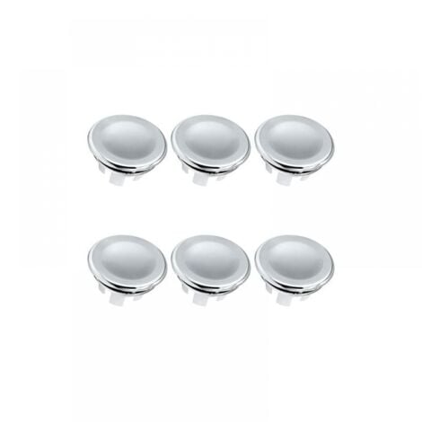 Überlaufabdeckung Für Waschbecken 2 Stück - Rechteckige Kunststoff Abdeckung