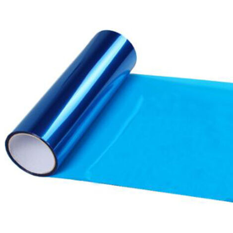 (Blau) Selbstklebende Vinylfolie – 30 cm x 120 cm cm – für Auto-Nebelscheinwerfer und Rücklichter (1/3)