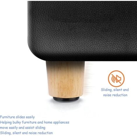 HNR Möbelgleiter Aus PTFE – 20 Stück Selbstklebende Gleitpads Für Teppich & Hartböden