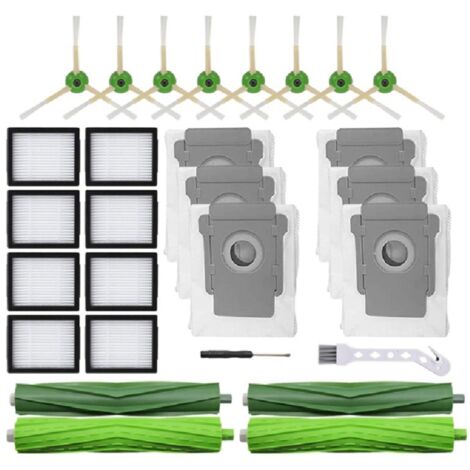 UPUPDAY 2 Set Rollenbürsten Für IRobot Roomba - Ersatzbürsten E & I Serie
