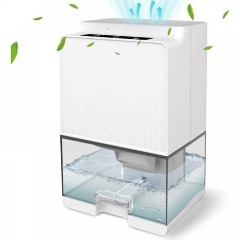 Luftentfeuchter 1000 ml, leise elektrische Luftentfeuchter für Räume bis zu 20 m², tragbarer LED-Feuchtigkeitsabsorber, automatisches Abtauen/Ausschalten, Badezimmer, Schlafzimmer, Büro