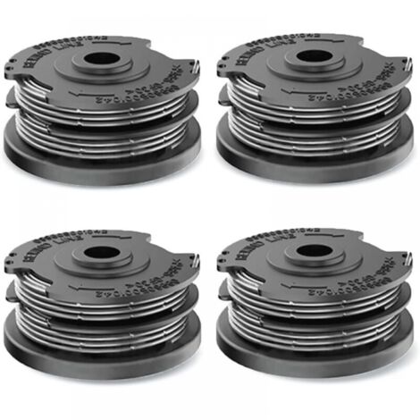 4 Stück Fadenspulen für Bosch Rasentrimmerspulen, Nylonfaden-Ersatzspule für Bosch F016800351 ART 24, 27, 30 und ART 30-36 LI Trimmer (6,1 m x Ø1,65 mm) (1/5)