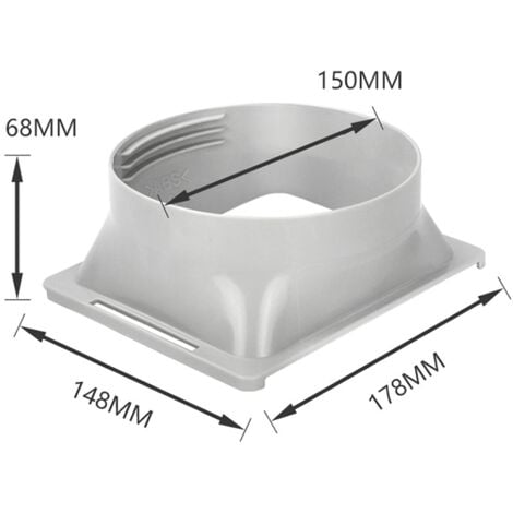 Abluft-Adapter Für Mobile Klimageräte - 15 Cm Anschluss Für Alle Klimaanlagen