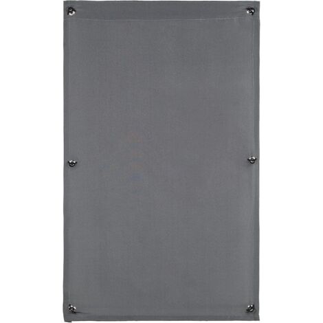 Saugnapfvorhang, Sonnen- und Wärmeschutz, Dachfenster, 57x100 cm, tragbar, grau, Polyester, 57x100 cm