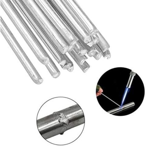 Schweißstab, 20 Stück 2,0 mm Niedertemperatur-Aluminium-Schweißelektroden – leicht schmelzende Schweißstäbe – Korrosionsbeständigkeit (33 cm) (1/5)