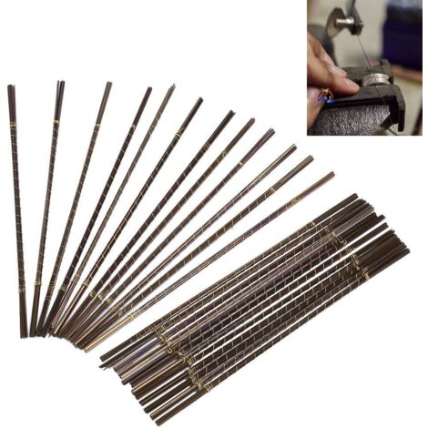 144 Sägeblätter aus hochkohlenstoffhaltigem Stahl zum Schneiden von Schmuck, Holz, Kunststoff, Schaumstoff und Weichmetallen 1 (1/5)